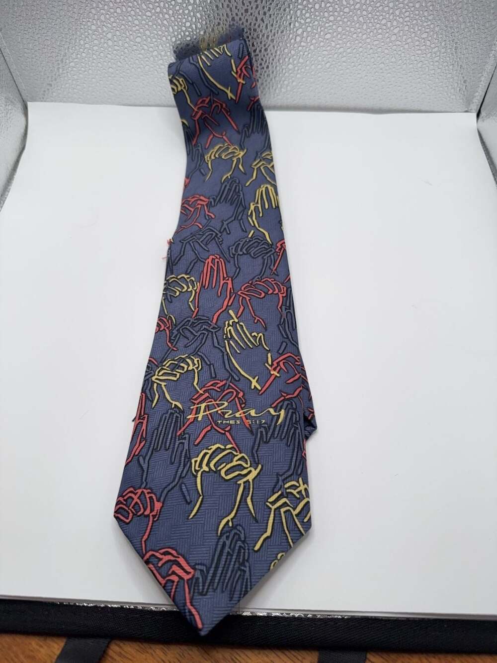 Appointed Apparel Pray 1 Thess 5:17 Necktie